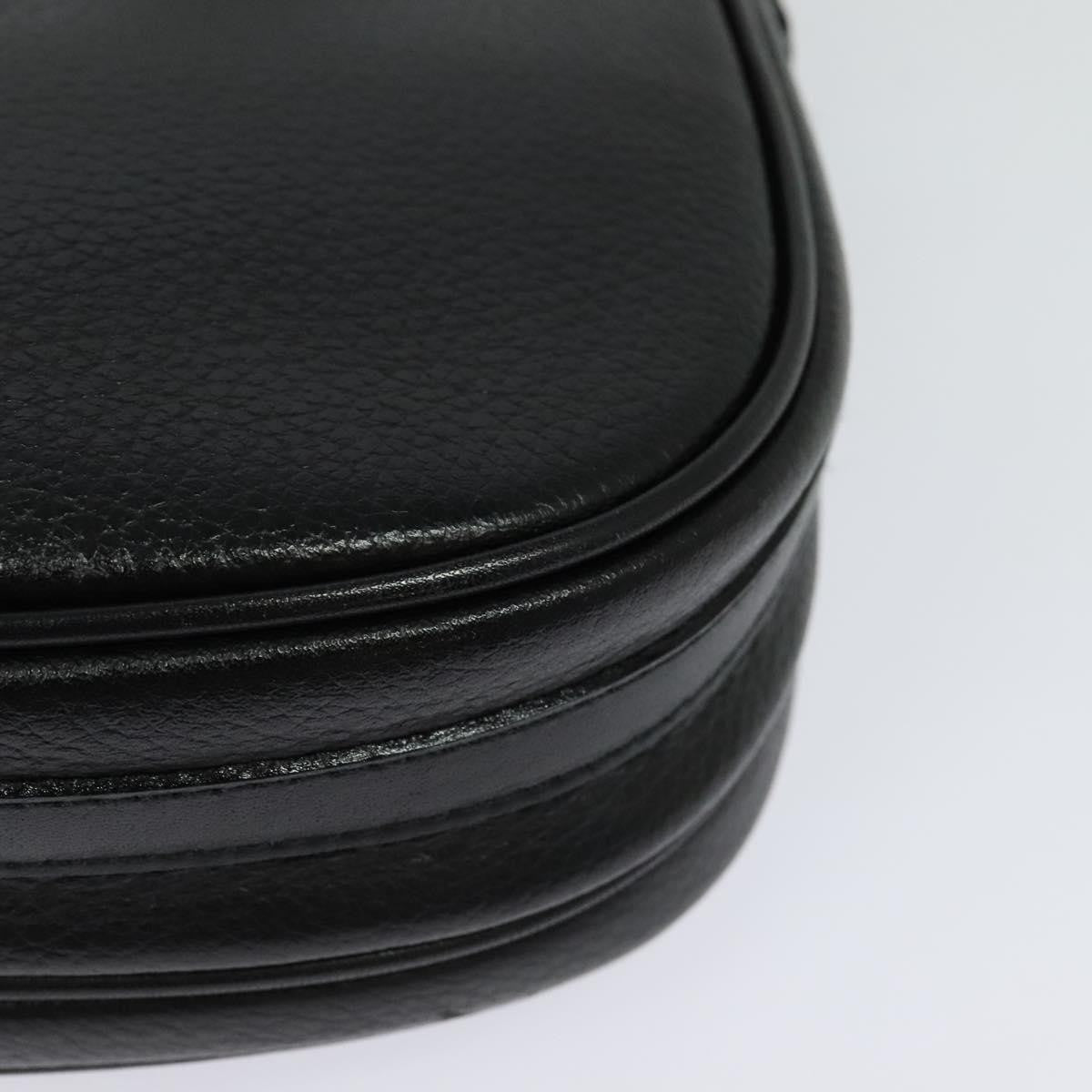 Burberry Flap Shoulder Bag Leather, BLACK, LEATHER, Shoulder bag