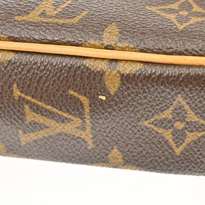 Louis Vuitton Pochette Marly Bandouliere Bag Monogram Canvas, Brown, Canvas, Shoulder Bag