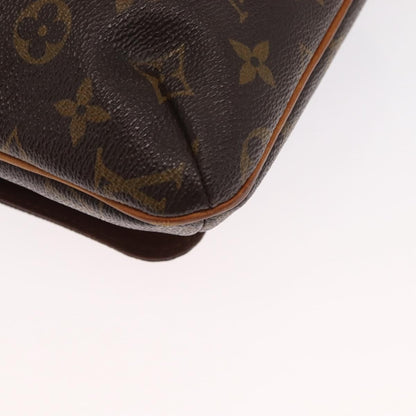 Louis Vuitton Musette Salsa Handbag Monogram Canvas, BROWN, CANVAS, Shoulder bag