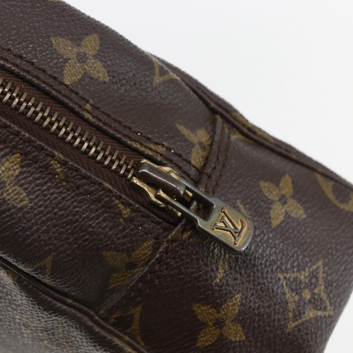 Louis Vuitton Trousse Toilette Monogram Canvas, BROWN, CANVAS, Clutche & pouche