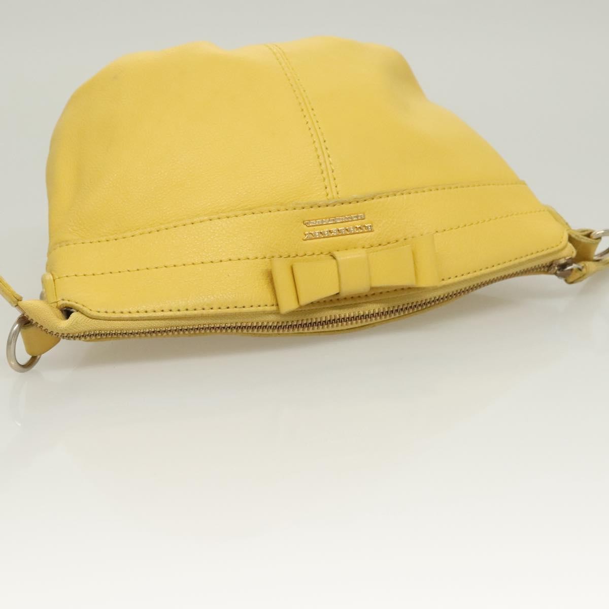 Burberry Blue Label shoulder bag Leather, YELLOW, LEATHER, Shoulder bag