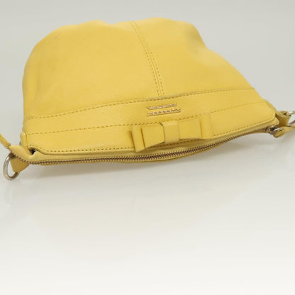 Burberry Blue Label shoulder bag Leather, YELLOW, LEATHER, Shoulder bag