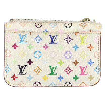 Louis Vuitton Pochette Cles Key Pouch Reverse Monogram Giant, MULTICOLOUR, CANVAS, Clutche & pouche