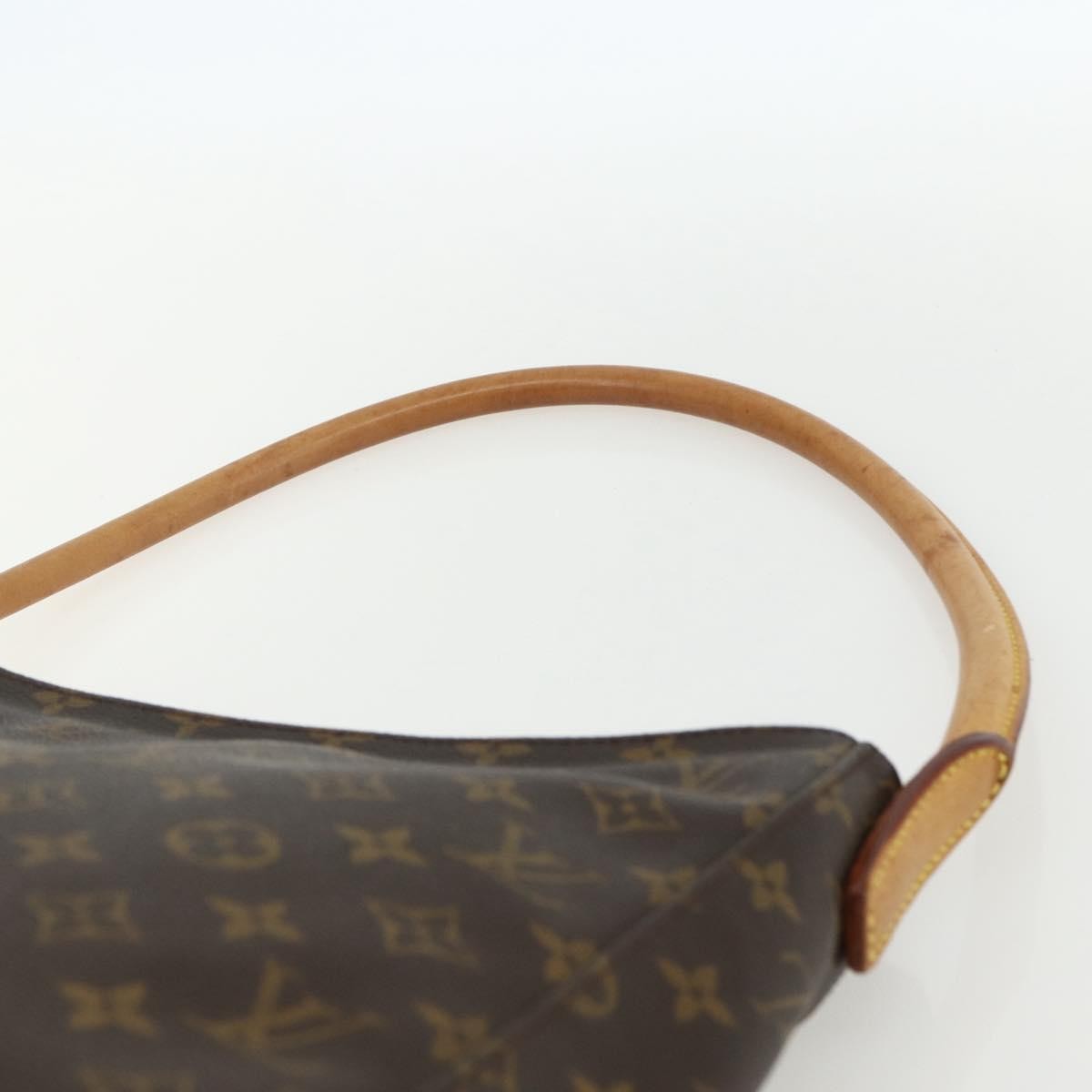 Louis Vuitton Looping Handbag Monogram Canvas, BROWN, CANVAS, Shoulder bag