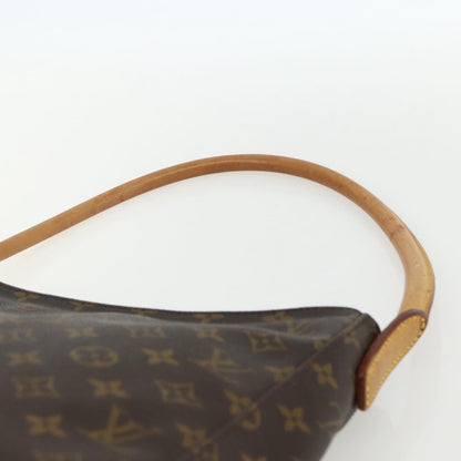 Louis Vuitton Looping Handbag Monogram Canvas, BROWN, CANVAS, Shoulder bag