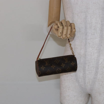 Louis Vuitton Papillon Pochette Monogram Canvas, BROWN, CANVAS, Handbag
