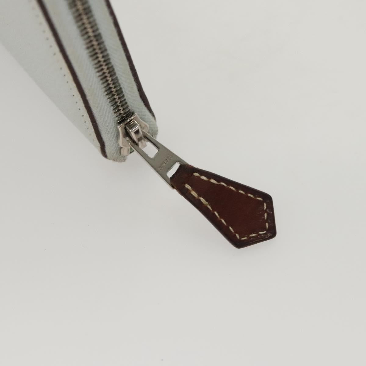 Hermes Azap Zip Around Wallet Epsom, BLUE, LEATHER, Wallets