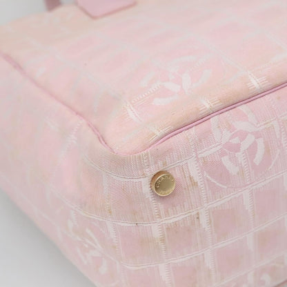 Chanel Travel Line Tote Nylon, PINK, NYLON, Tote bag