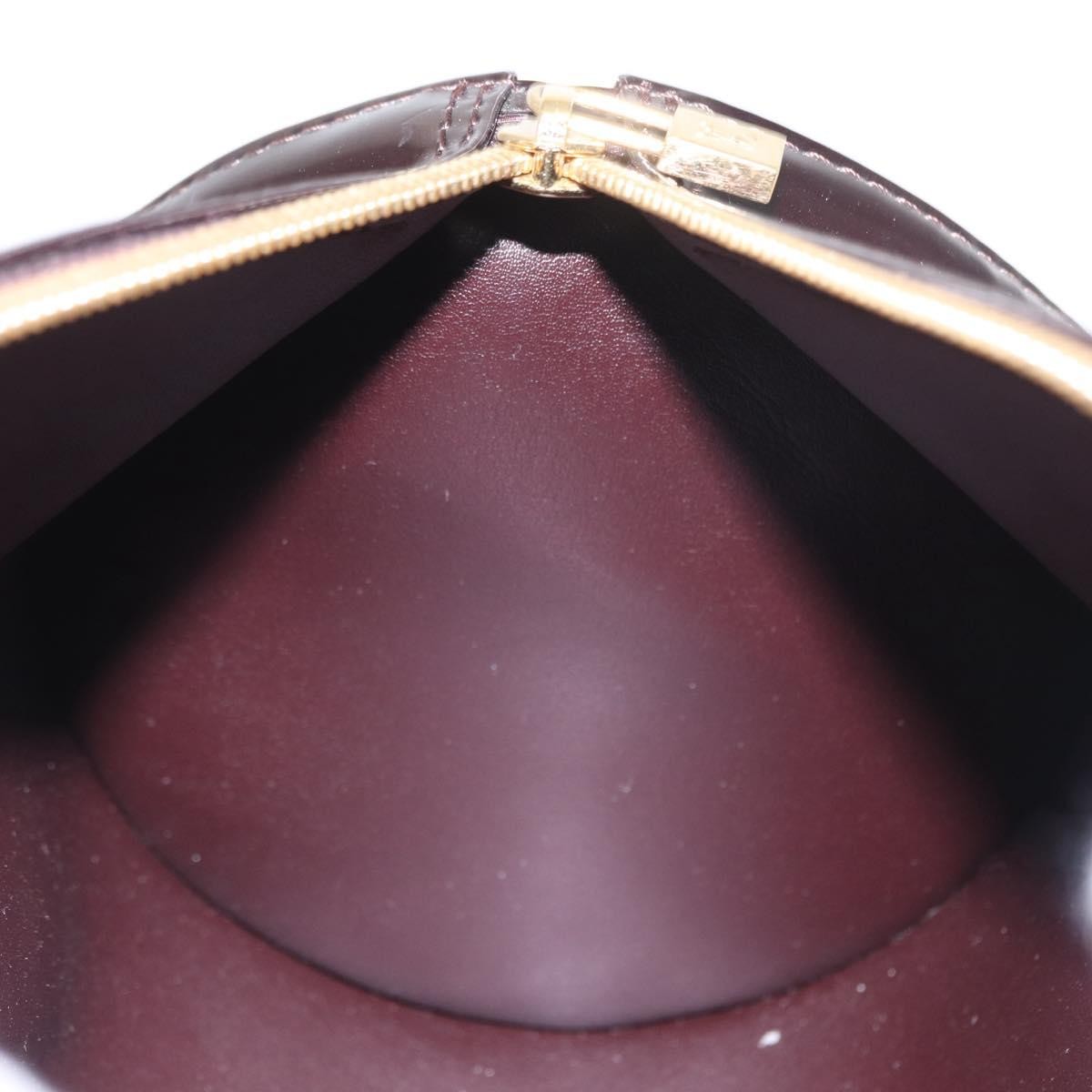 Louis Vuitton Bedford Handbag Monogram Vernis, BURGUNDY, PATENT_LEATHER, Handbag