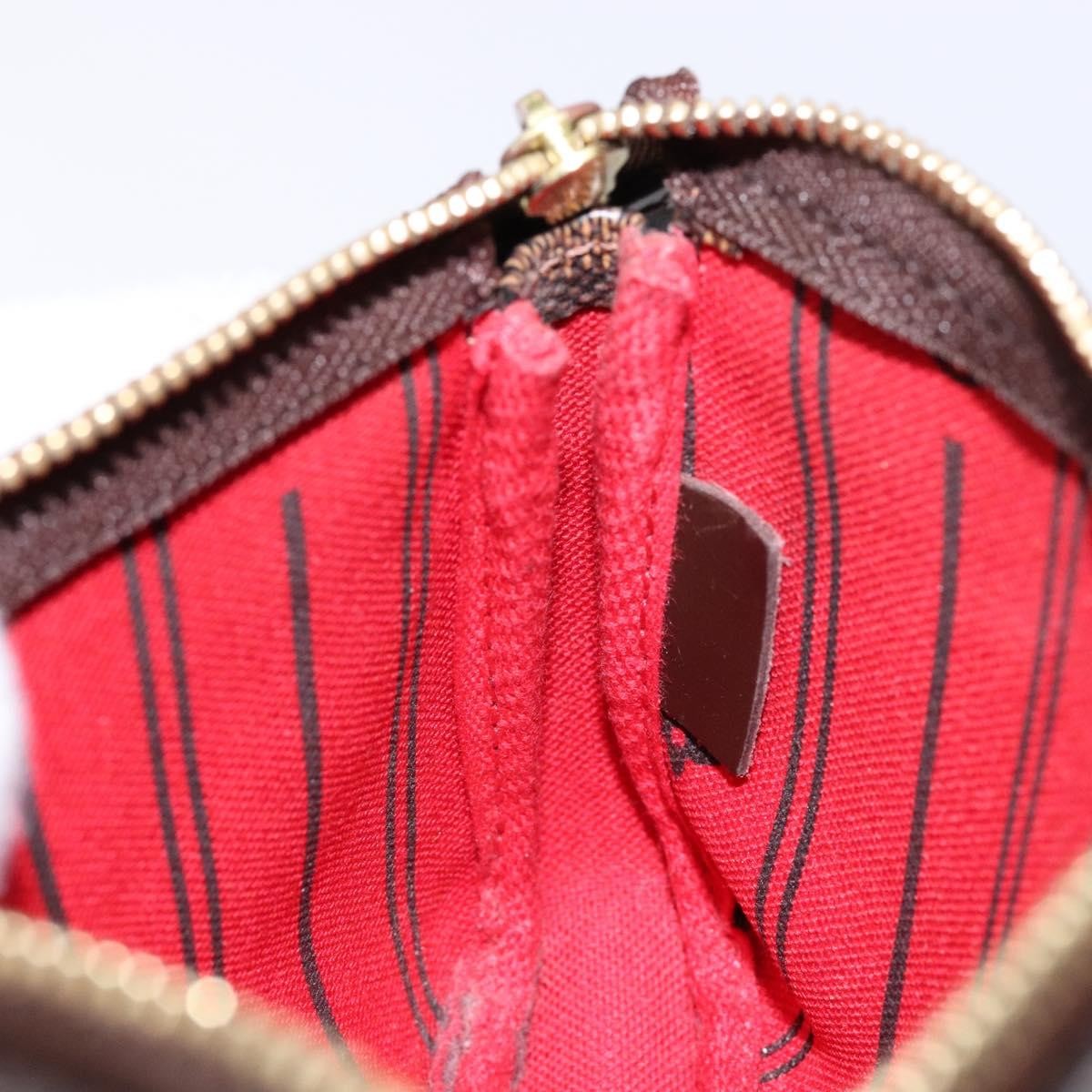 Louis Vuitton Pochette Accessoires Limited Edition Damier, BROWN, CANVAS, Clutche & pouche