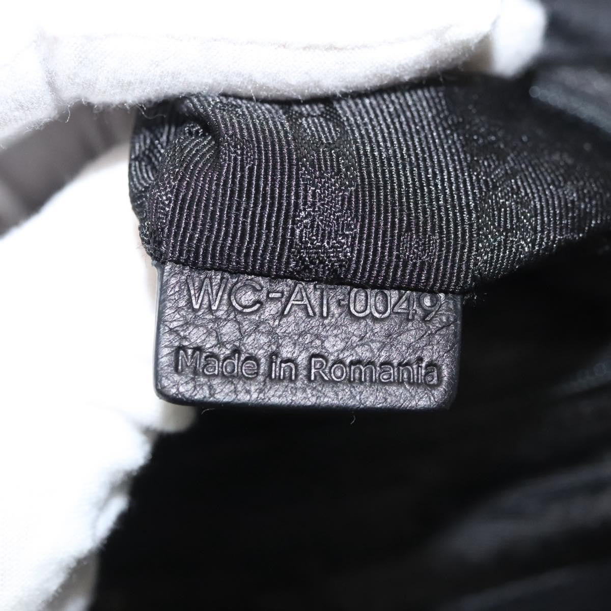 Celine Pillow Handbag Leather, BLACK, LEATHER, Handbag