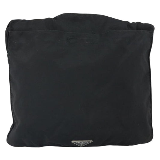 Prada Vintage Shoulder Bag Tessuto, BLACK, NYLON, Shoulder bag