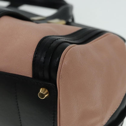 Chloe Alice Satchel Leather, PINK, LEATHER, Handbag