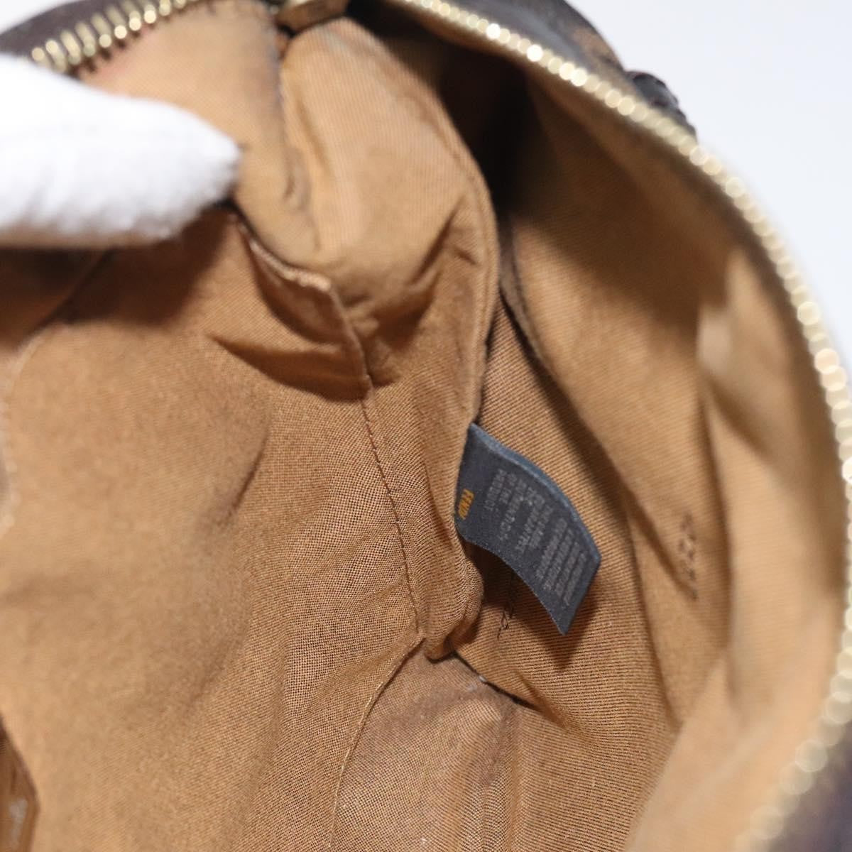 Fendi Chef Zip Crossbody Bag Zucca Canvas, BROWN, CANVAS, Crossbody bag