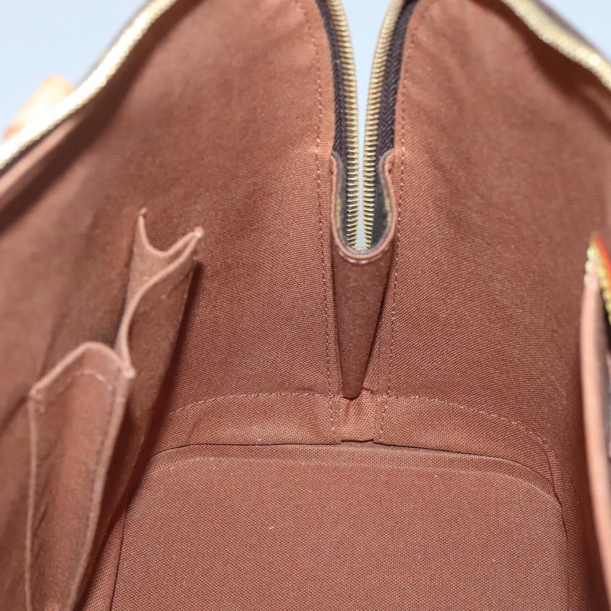 Louis Vuitton Alma Handbag Monogram Canvas, BROWN, CANVAS, Handbag