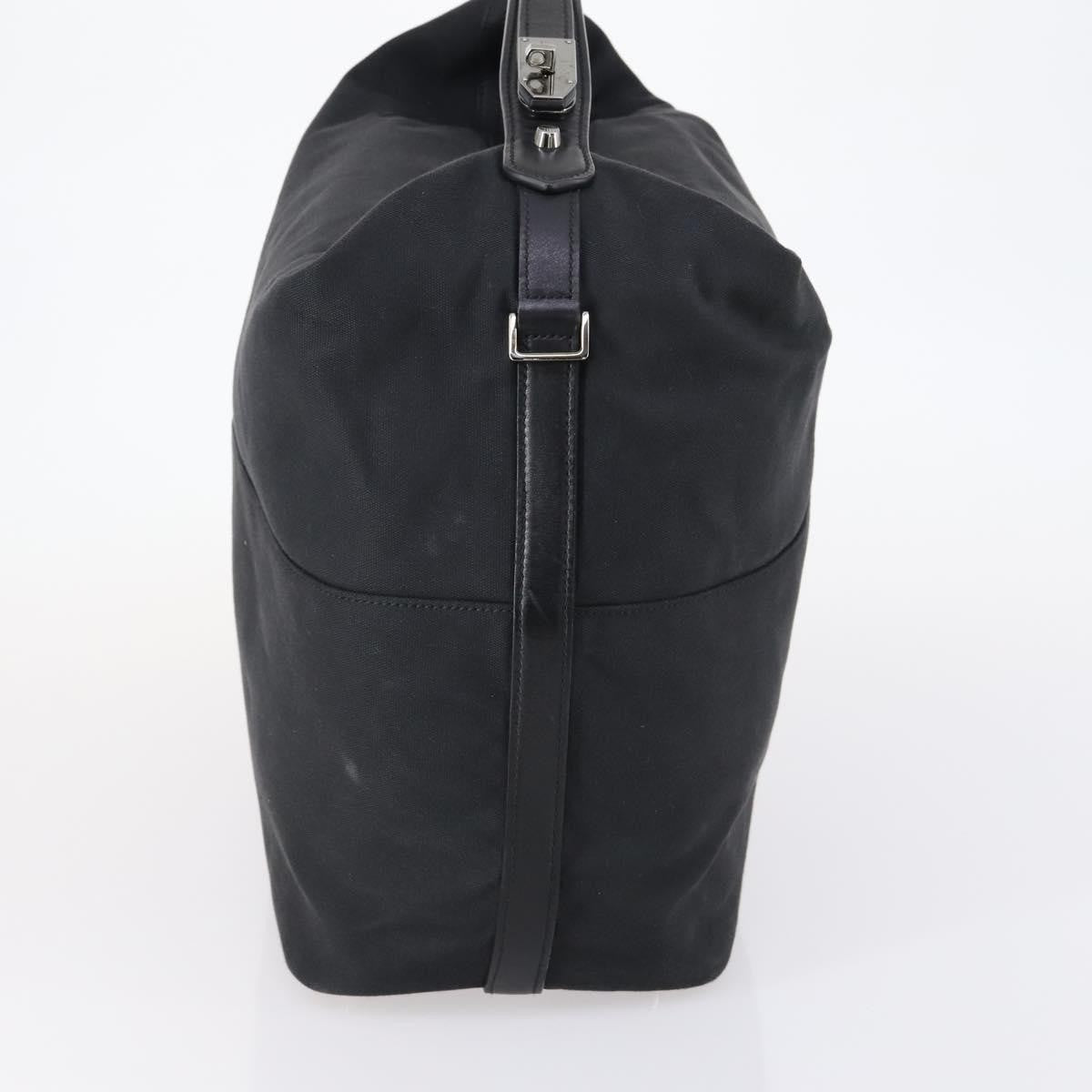 Gucci Vanity Tote Canvas, BLACK, CANVAS, Handbag