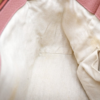 Gucci Swing Tote Leather, PINK, LEATHER, Tote bag