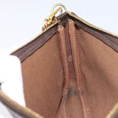 Louis Vuitton Pochette Accessoires NM Monogram Canvas, BROWN, CANVAS, Clutche & pouche