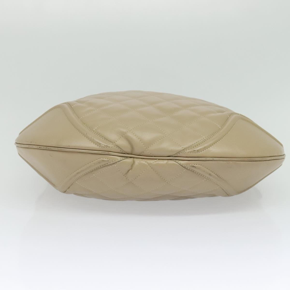 Burberry Hoxton Hobo Quilted Leather, BEIGE, LEATHER, Shoulder bag