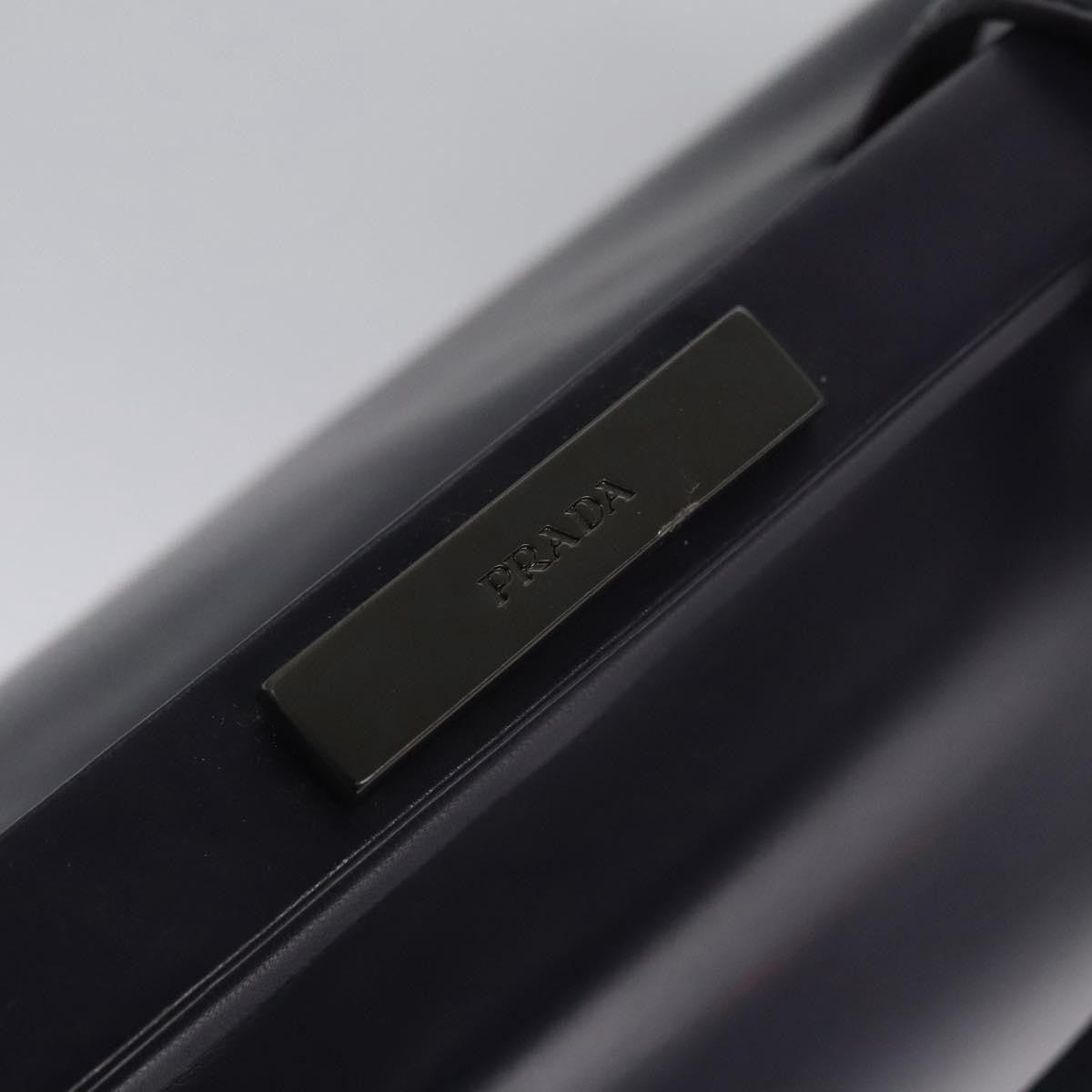 Prada Vintage Handbag Leather, PURPLE, LEATHER, Handbag