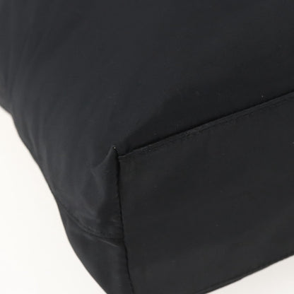 Prada Vintage Zip Tote Tessuto, BLACK, NYLON, Tote bag