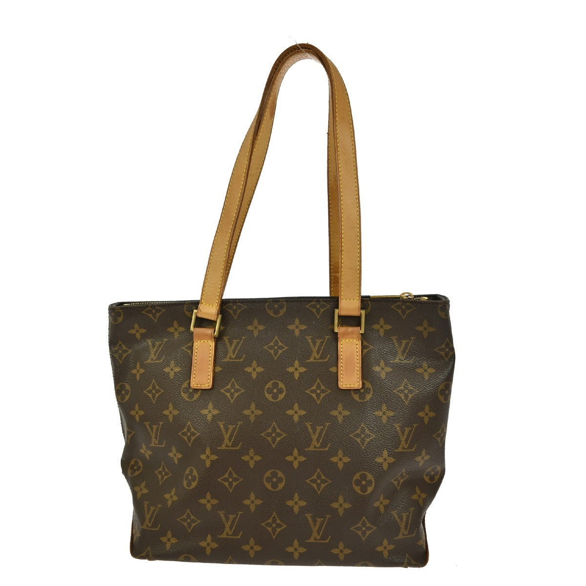 Louis Vuitton Cabas Piano Monogram Canvas, BROWN, CANVAS, Tote bag