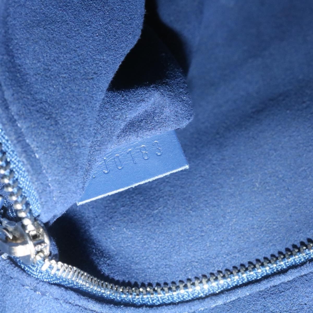 Louis Vuitton Petit Noe Handbag Two Tone Epi Leather, WHITE, LEATHER, Handbag