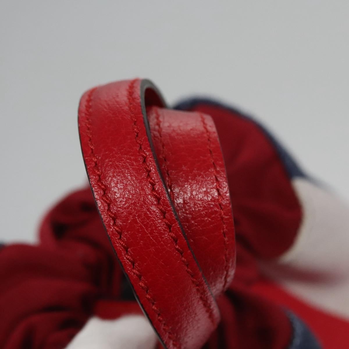 Gucci Logo Drawstring Backpack Striped Canvas, MULTICOLOUR, CANVAS, Backpack