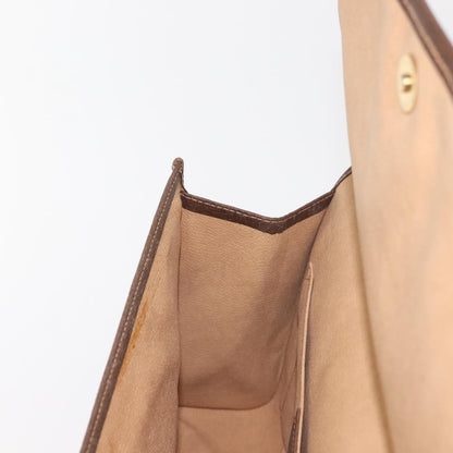 Gucci Vintage old clutch Canvas, BEIGE, PVC, Clutche & pouche