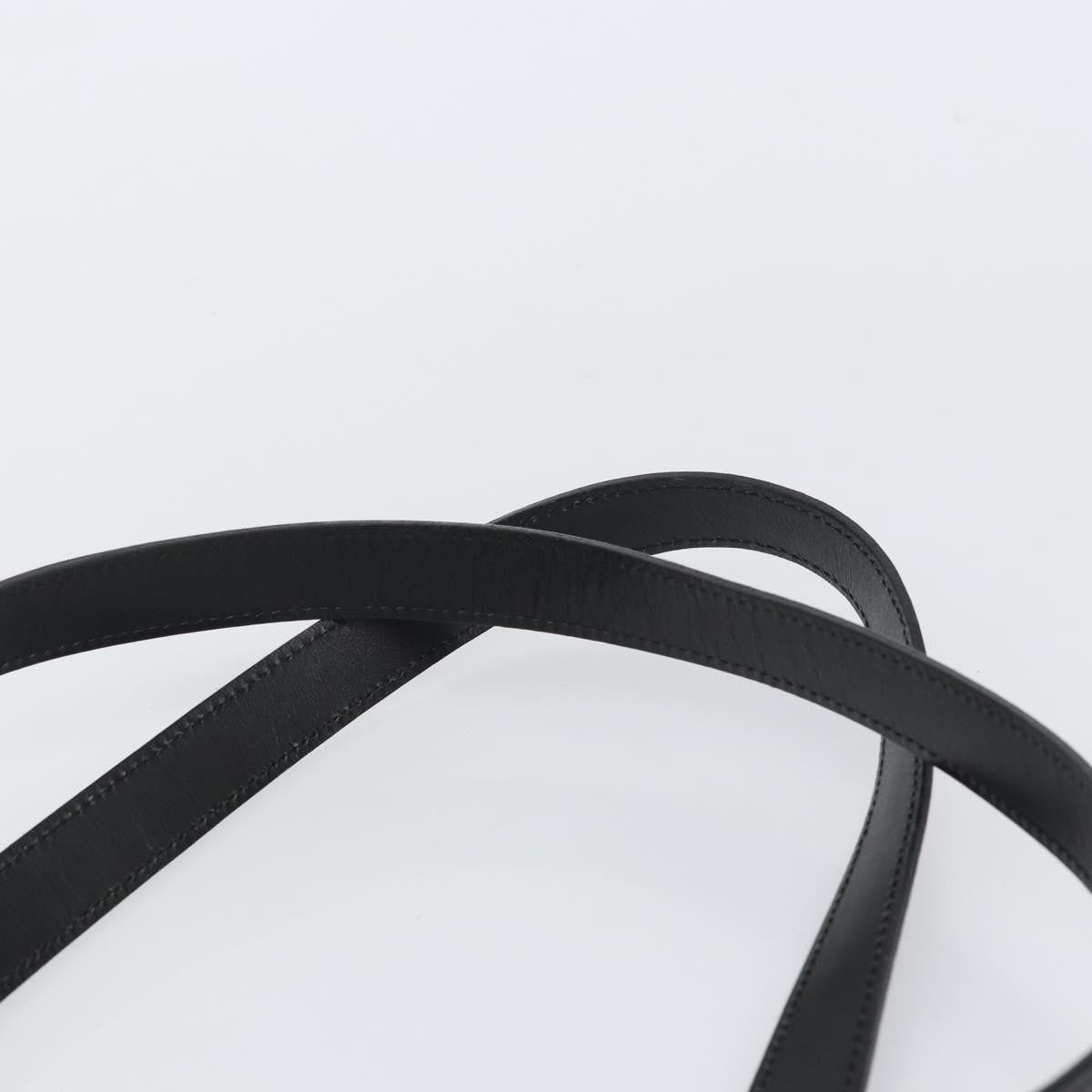 Burberry Vintage Shoulder Bag Leather, BLACK, LEATHER, Shoulder bag