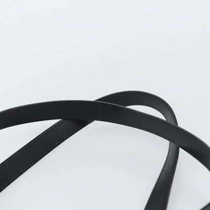 Burberry Vintage Shoulder Bag Leather, BLACK, LEATHER, Shoulder bag