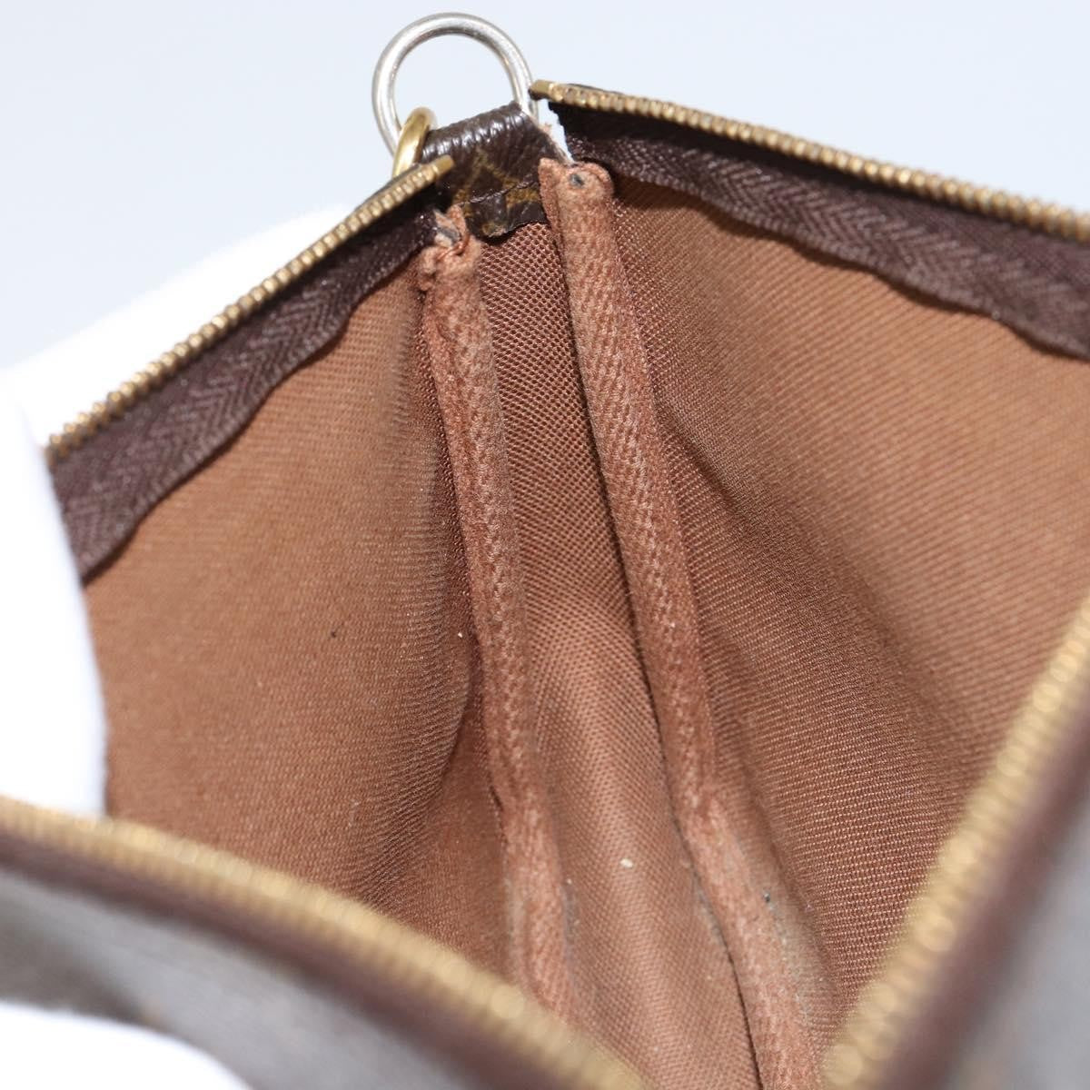 Louis Vuitton Pochette Accessoires NM Monogram Canvas, BROWN, CANVAS, Clutche & pouche