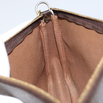 Louis Vuitton Pochette Accessoires NM Monogram Canvas, BROWN, CANVAS, Clutche & pouche