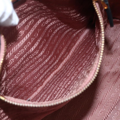 Prada Bow Tote Tessuto, BLACK, NYLON, Handbag