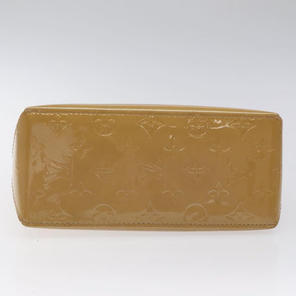 Louis Vuitton Reade Handbag Monogram Vernis, BEIGE, PATENT_LEATHER, Handbag