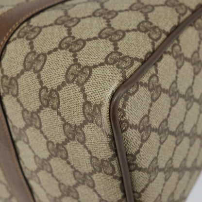Gucci Vintage Duffle Bag GG Coated Canvas, BEIGE, CANVAS, Travel bag