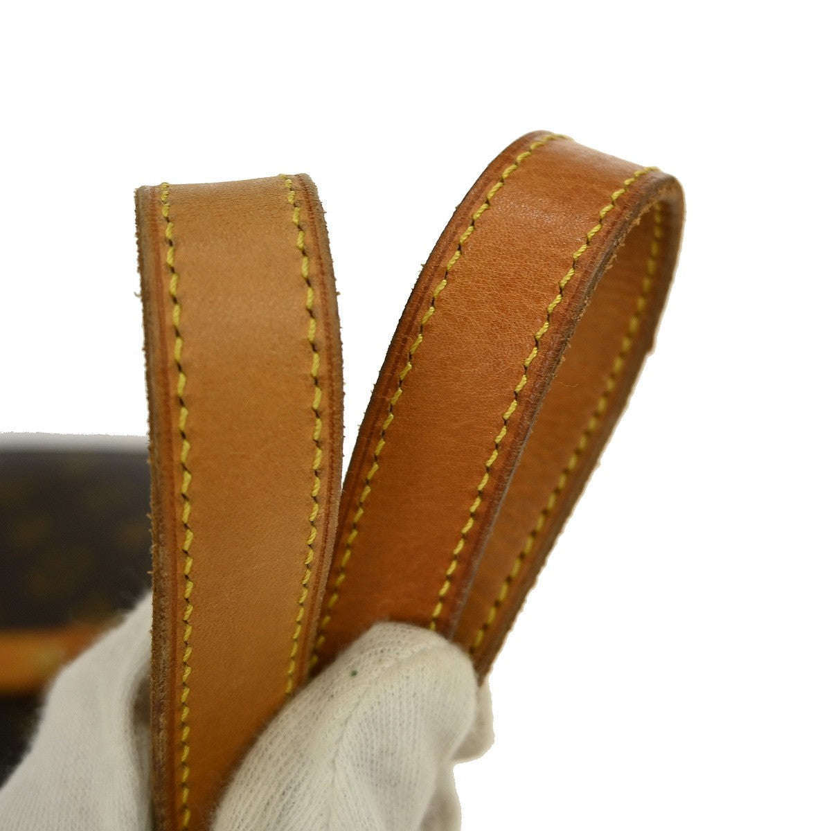 Louis Vuitton Babylone Handbag Monogram Canvas, BROWN, CANVAS, Tote bag