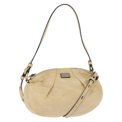 Chloe Vintage Shoulder Bag Leather, BEIGE, LEATHER, Shoulder bag