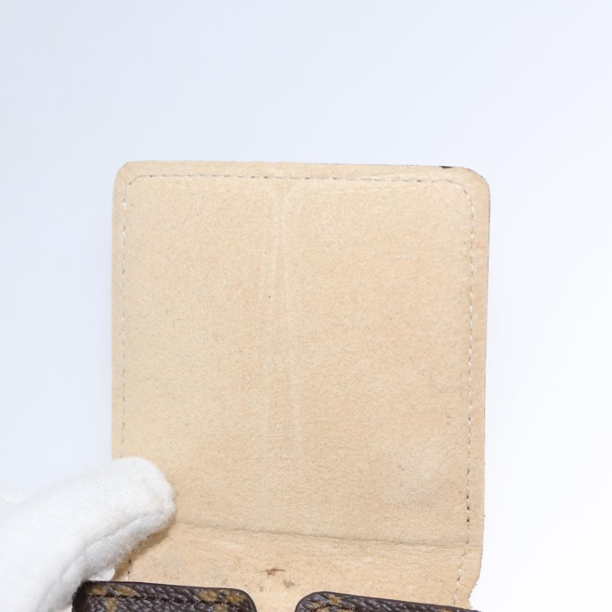 Louis Vuitton CASE JEWELRY BOX Canvas, BROWN, CANVAS, Wallets