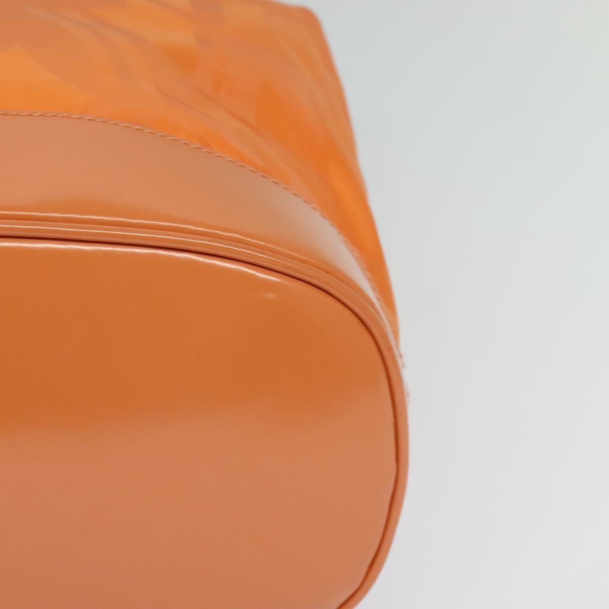 Salvatore Ferragamo Vintage Shoulder Bag Nylon, ORANGE, NYLON, Shoulder bag