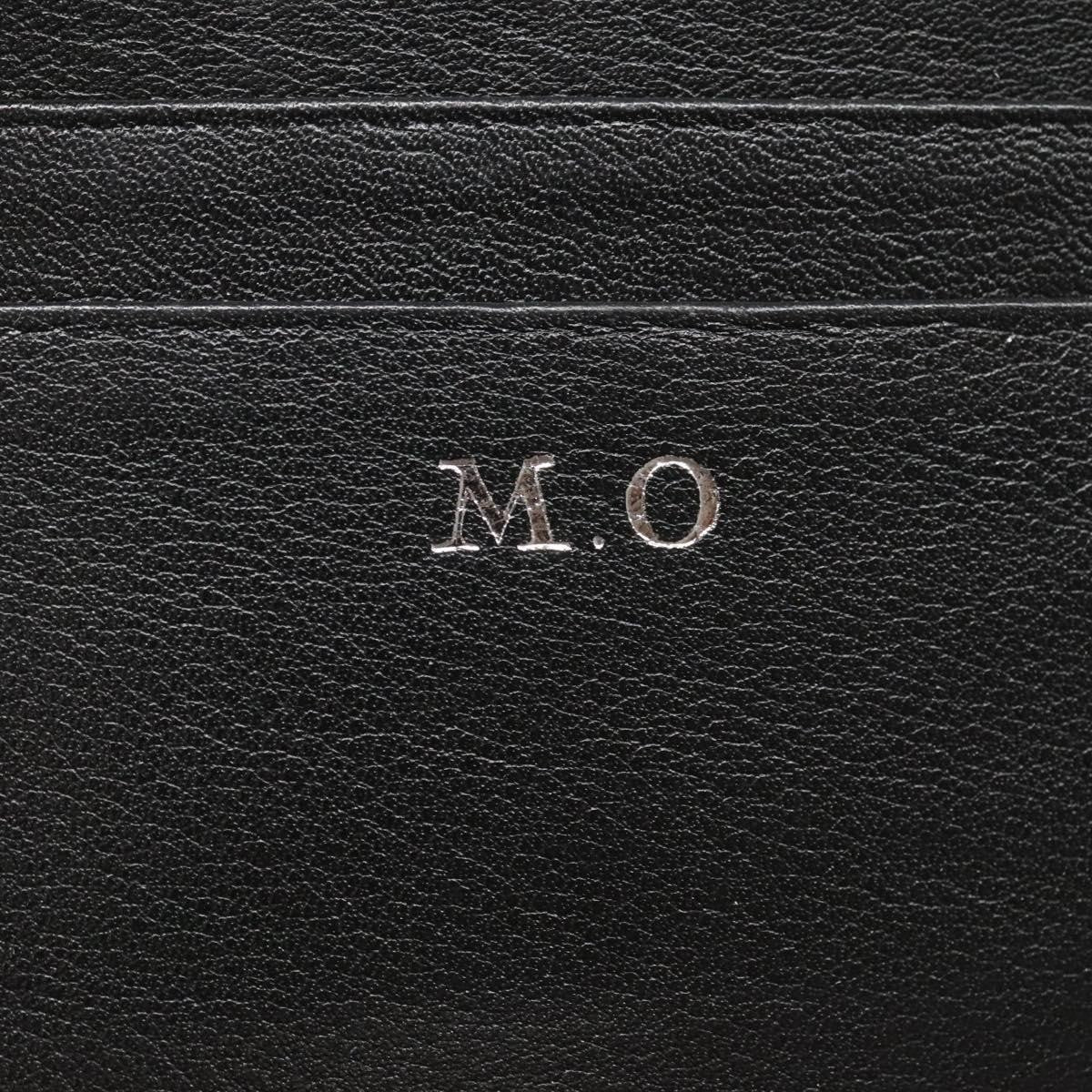 Christian Dior Bifold Card Holder Leather, BLACK, LEATHER, Card Holders