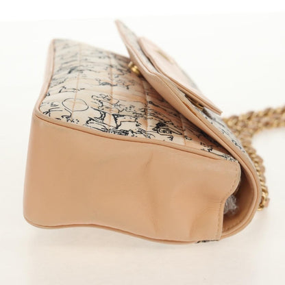 Chanel Limited Edition Scarf Flap Bag Printed Silk and Leather, MULTICOLOUR, LEATHER, Shoulder bag