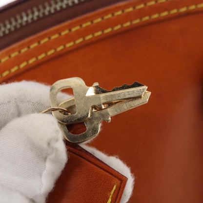 Louis Vuitton Lockit Handbag Nomade Leather, BROWN, LEATHER, Handbag