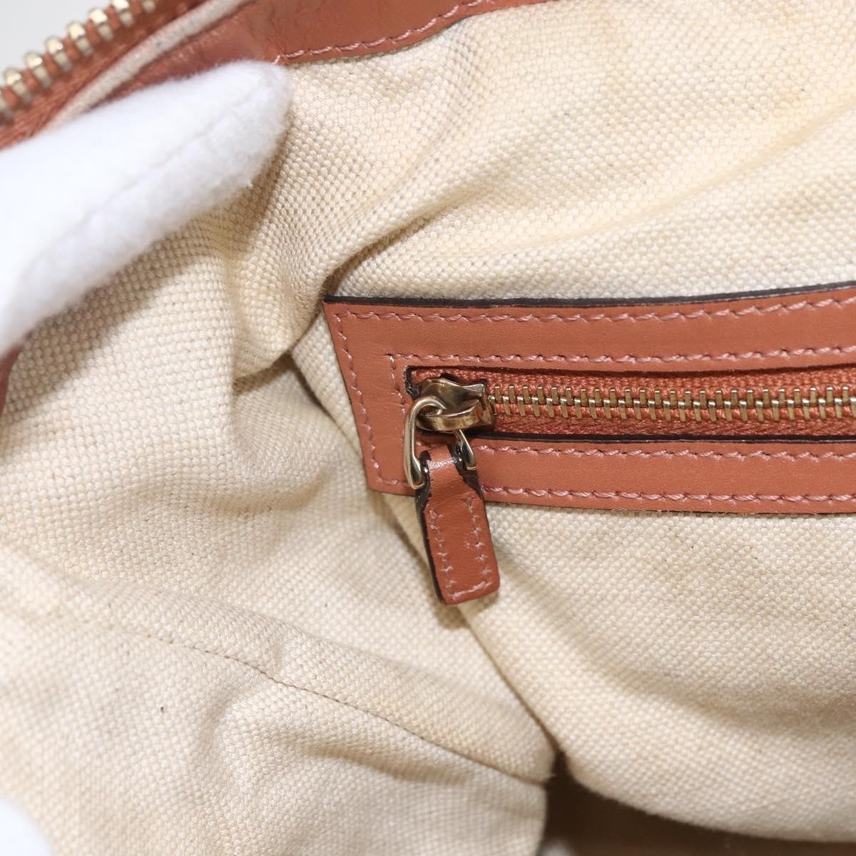 Gucci Vintage tote Canvas, BROWN, CANVAS, Tote bag