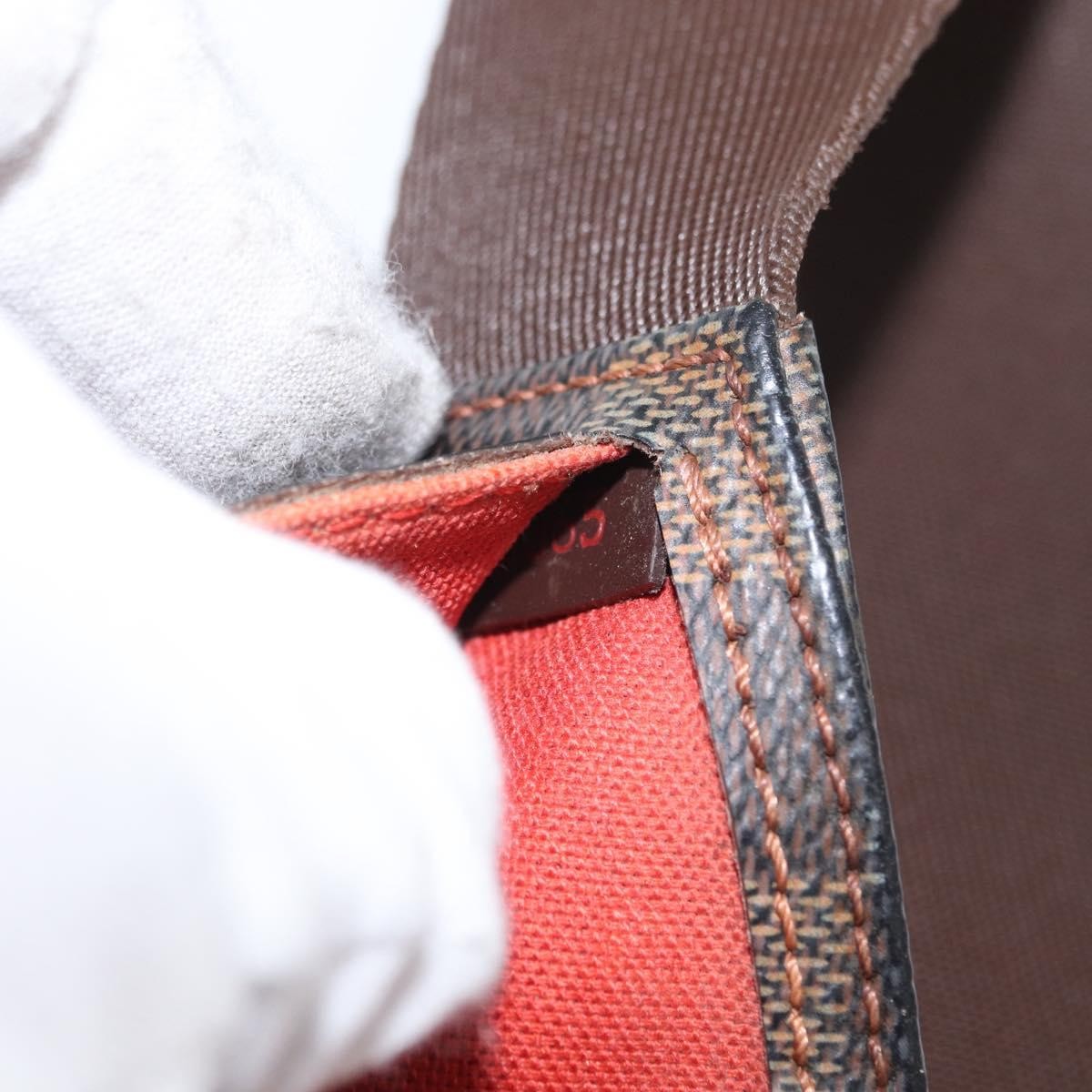 Louis Vuitton Geronimos Waist Bag Damier, BROWN, CANVAS, Shoulder bag