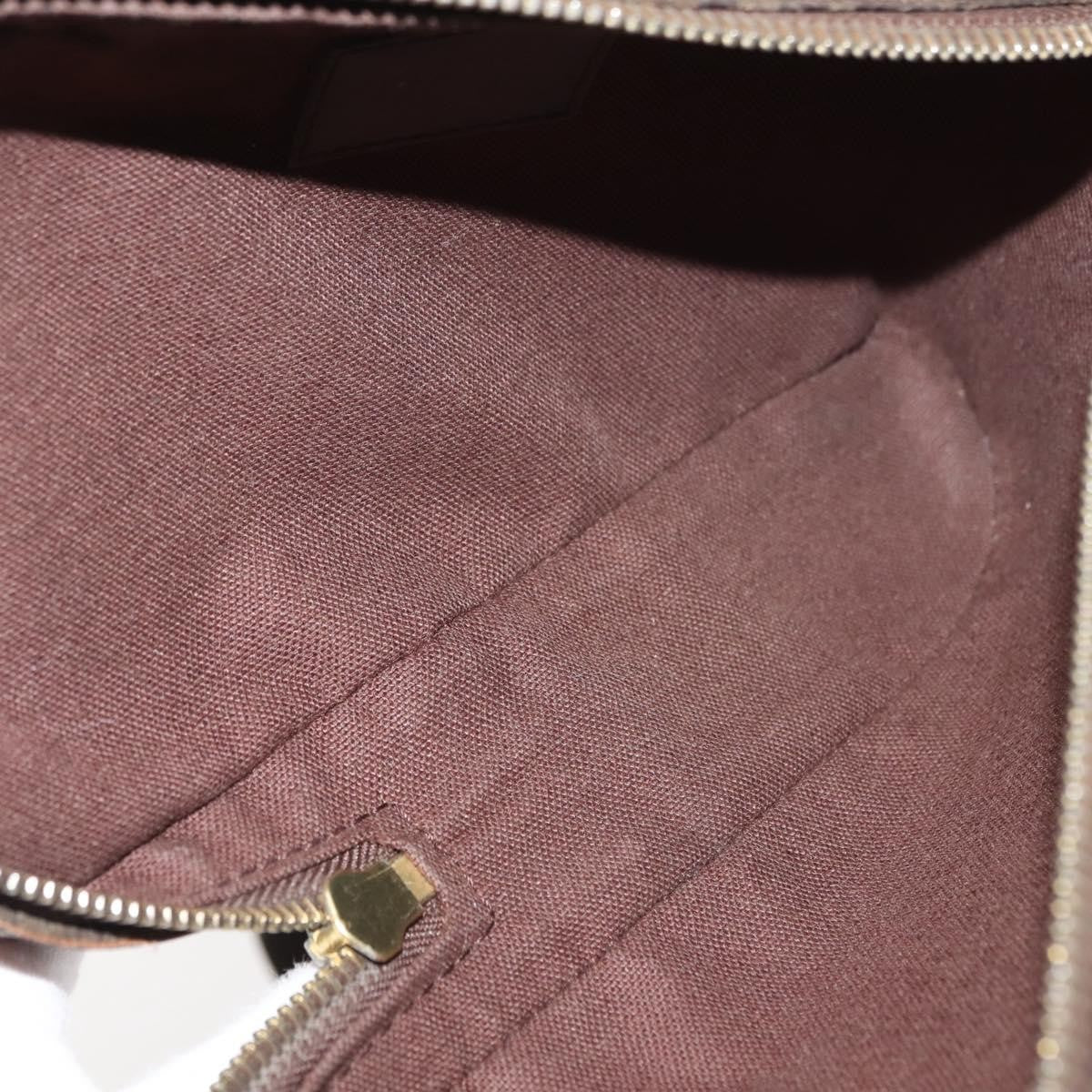 Louis Vuitton Geronimos Waist Bag Damier, BROWN, CANVAS, Shoulder bag