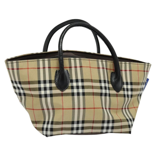 Burberry Nova Check Tote Nylon, BEIGE, NYLON, Tote bag