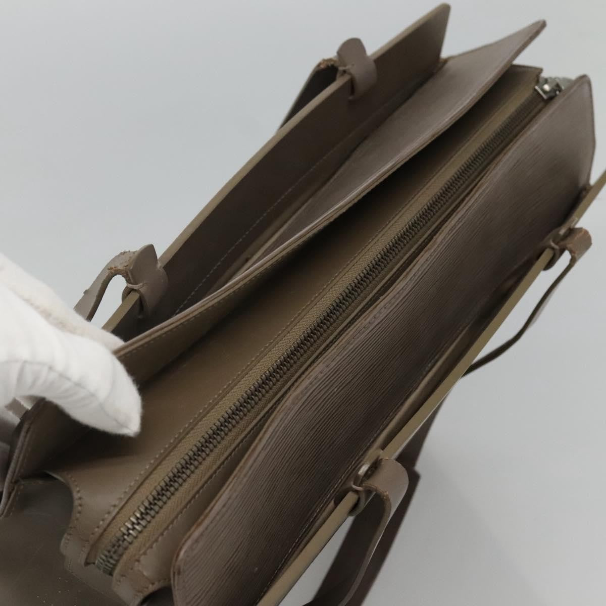 Louis Vuitton Croisette Handbag Epi Leather, PURPLE, LEATHER, Handbag