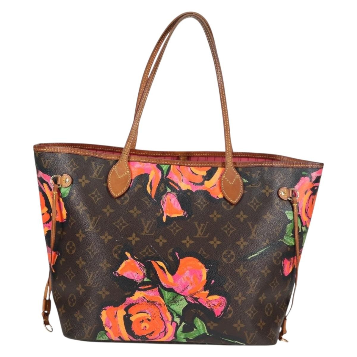 Louis Vuitton Neverfull NM Tote Limited edition printed canvas, BROWN, CANVAS, Tote bag