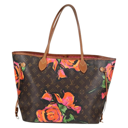 Louis Vuitton Neverfull NM Tote Limited edition printed canvas, BROWN, CANVAS, Tote bag